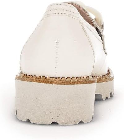 Gabor Damen Slipper, Frauen Halbschuhe 37 EU Weiss Panna, 37 EU Weiss Panna