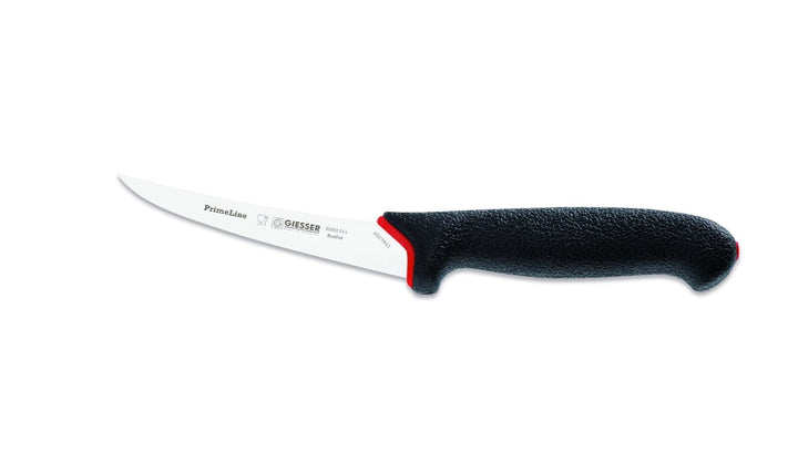 Johannes Giesser Messerfabrik PrimeLine Ausbeinmesser stark Messer, Schwarz, 13 cm