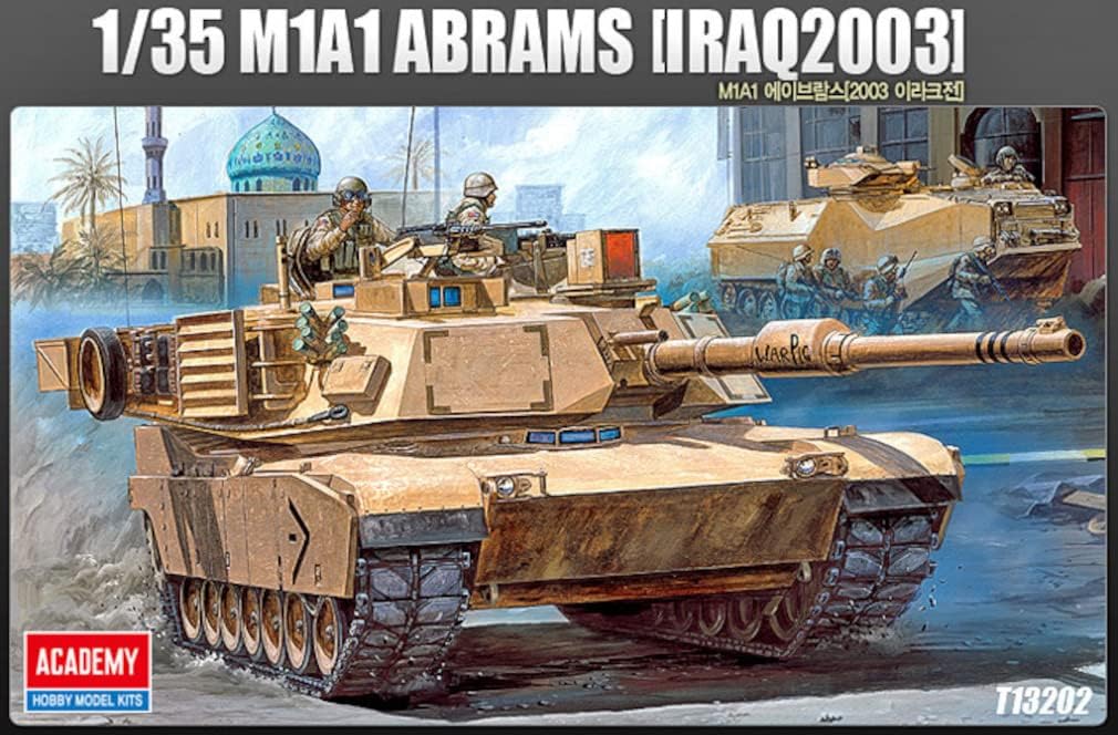 Academy AC13202 - 1/35 M1A1 Abrams Iraq 2003, Modellbau