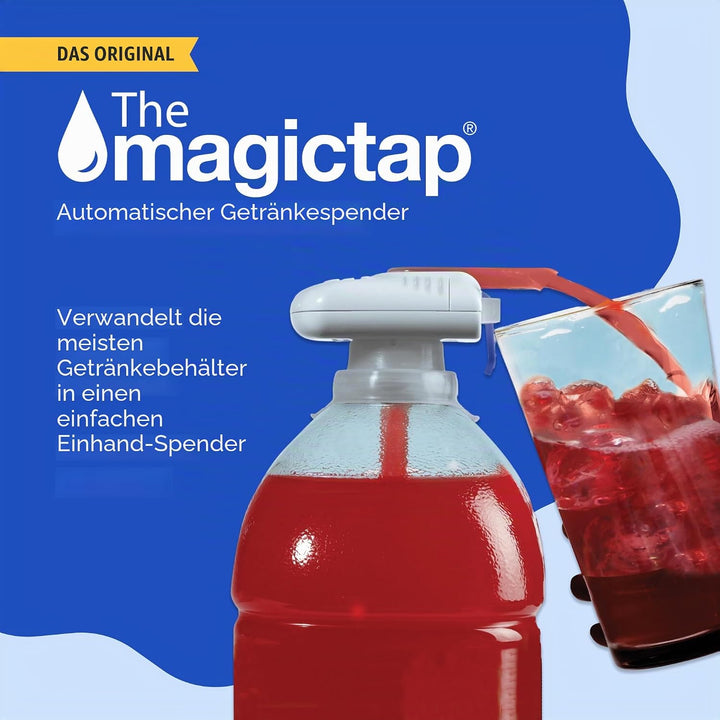 The Magic Tap Automatischer Getränkespender – freihändiger Getränkespender für Kühlschrank – Perfekt