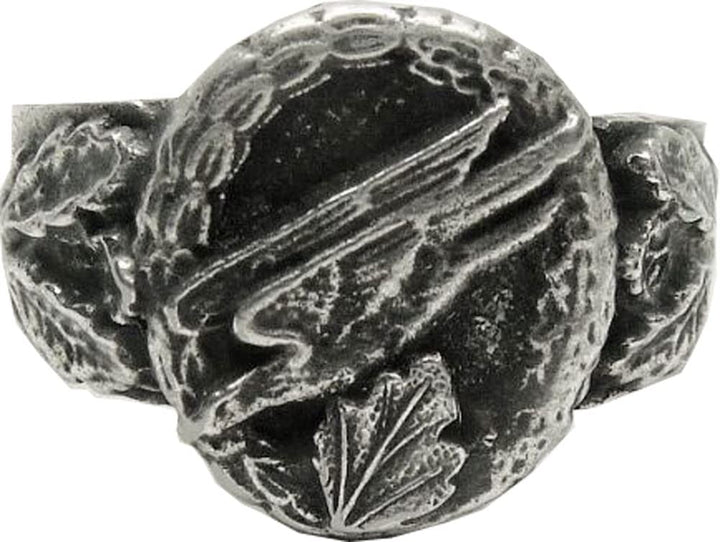 MK-Art Militaria RIng, Deutscher Ring der Fallschirmjäger mit Innengravur Kreta 20.5.1941"