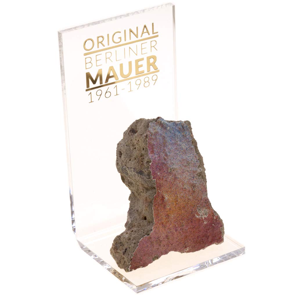 ORIGINAL Berliner Mauer-Stein | authentisches Stück mit Echtheitszertifikat | Handarbeit direkt aus
