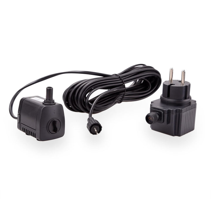 CLGarden kleine Springbrunnenpumpe NSP1E für Wasserspeier Miniteich Wasserspiel Pumpe 12V mit Netzbe