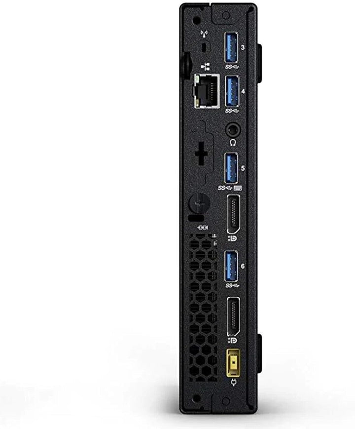 Lenovo Mini PC Desktop-Computer ThinkCentre M900 Tiny, Prozessor Core i7-6700T, 16 GB RAM, SSD 240 G