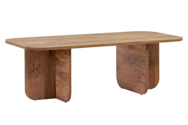 Stilvoller Couchtisch, Atlantic Pine, 120 x 60 x 41 cm | 100% melaminbeschichtete Spanplatte, 18 mm