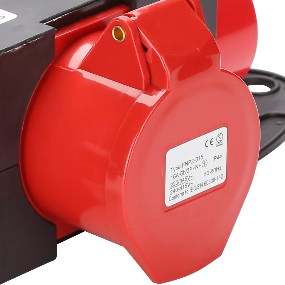 Sonnewelt Adapter Stromverteiler 3 x CEE 400V/16A 5 Polig CEE-Steckdose IP44 Spritzwassergeschützt M