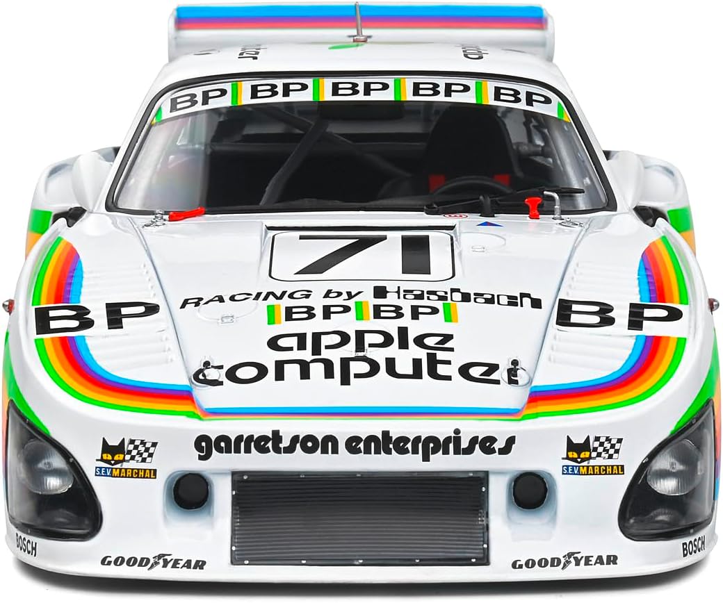 Solido - Modellauto Massstab 1:18 Porsche 935 K3#71 weiss