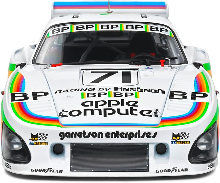 Solido - Modellauto Massstab 1:18 Porsche 935 K3#71 weiss