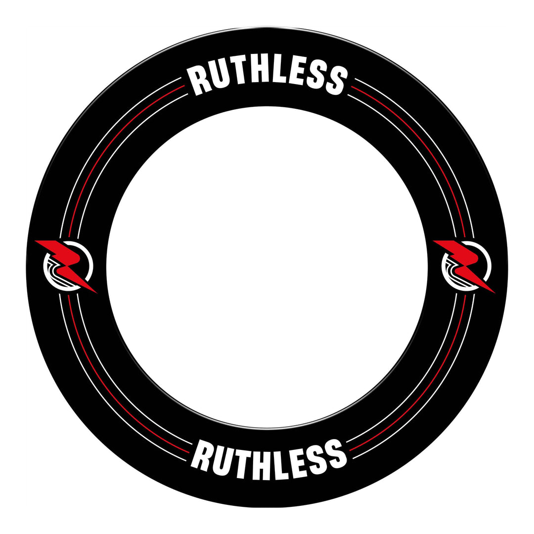 Ruthless Hot Shot Dartscheibe | Endurance Runddraht Sisal Dartscheibe Set inkl. 2 Sets Steeldarts Nu