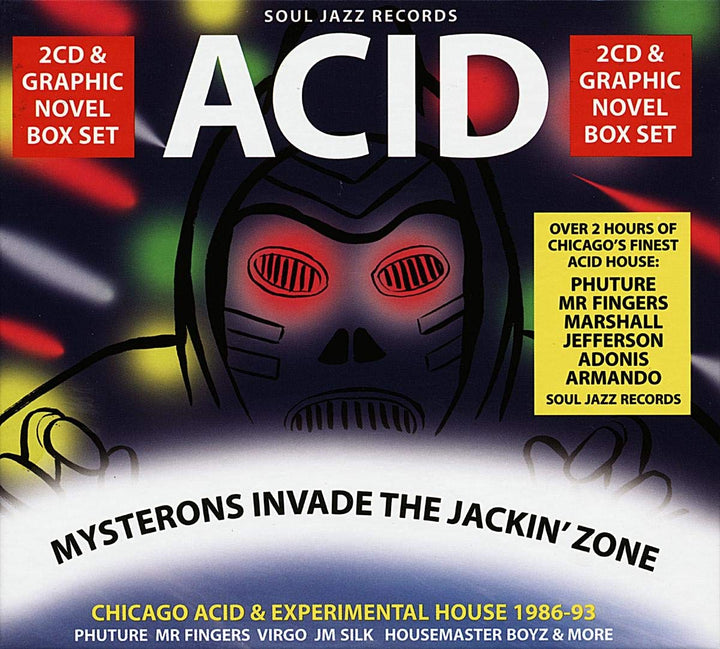 Acid-Mysterons Invade the Jackin' Zone, Audio-CD