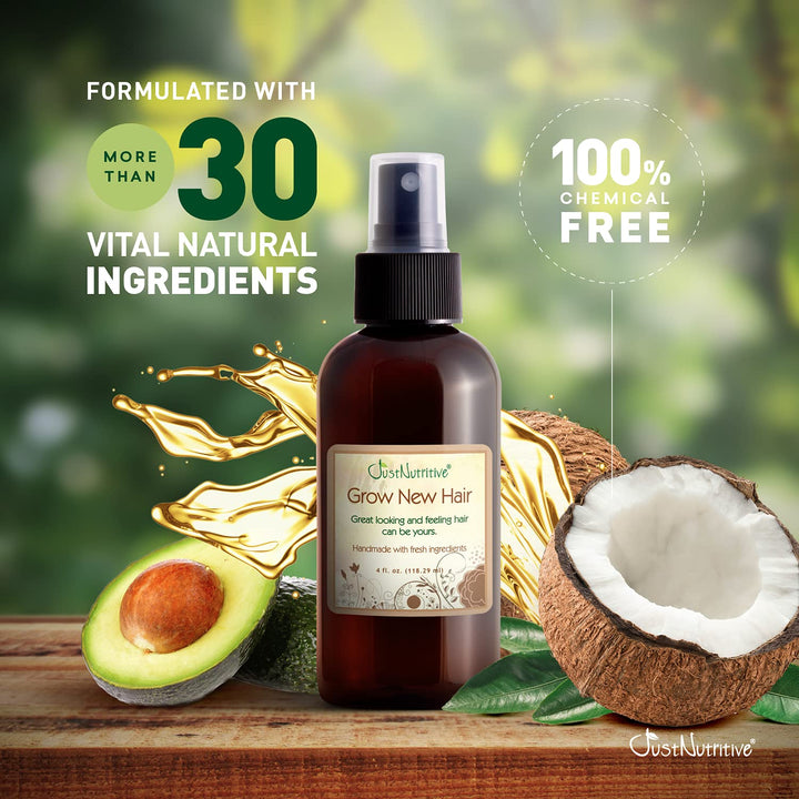 Grow New Hair Treatment by Just Natural Products