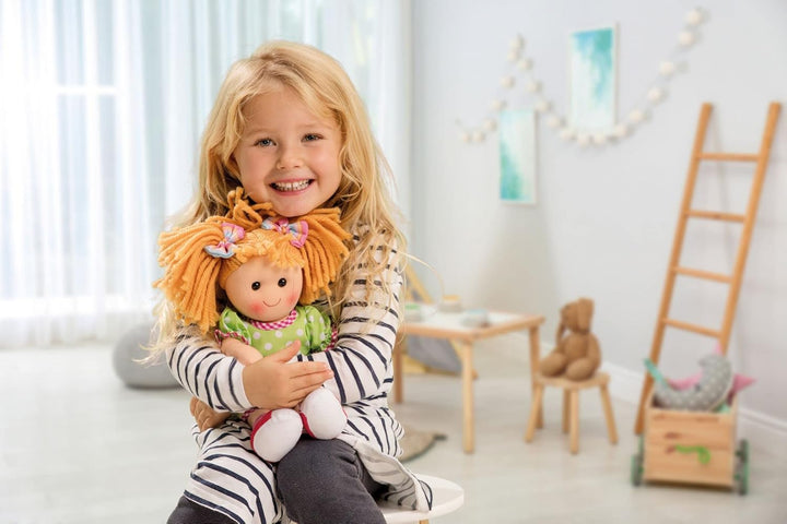 Heless 1255 - Bekleidungs-Set für Puppen, 2 teilig mit Hängerchen und Leggings, Grösse 28 - 35 cm Hä