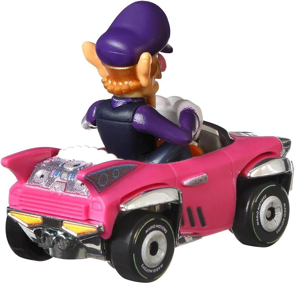 Hot Wheels Mario Kart Waluigi