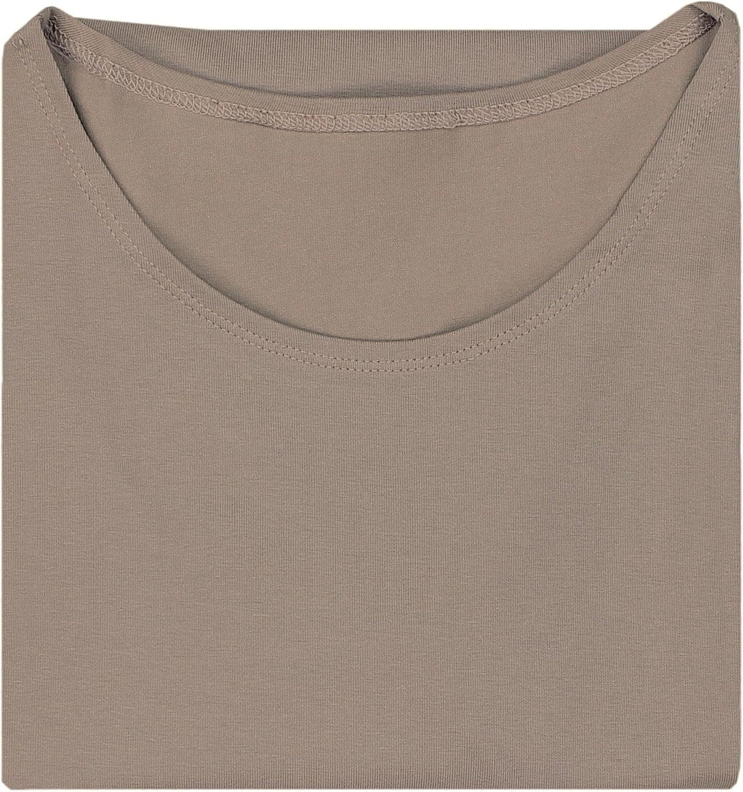 Damen Shirt 3/4 Arm mit Rundhals S Beige Latte, S Beige Latte