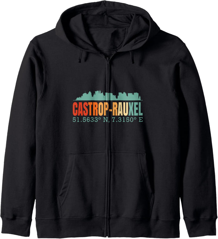 Skyline von Castrop-Rauxel Kapuzenjacke