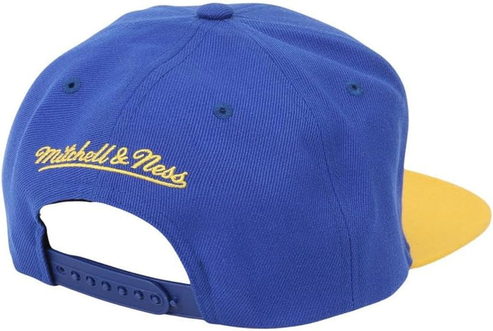 Mitchell & Ness Team 2 Tone 2.0 Snapback Cap Golden State Warriors royal/Yellow