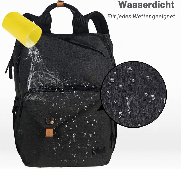 Hap Tim Baby Wickelrucksack Wickeltasche/Rucksack - Multifunktions-Designer Windeltaschen Grosse Kap
