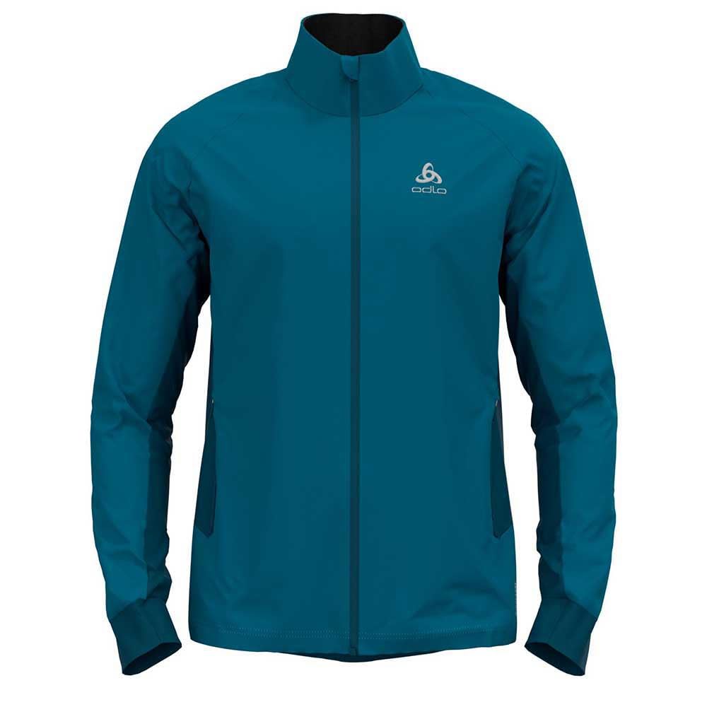 Odlo Herren Brensholmen_612662 Langlauf Jacke (1er Pack) XL saxony blue - deep dive, XL saxony blue