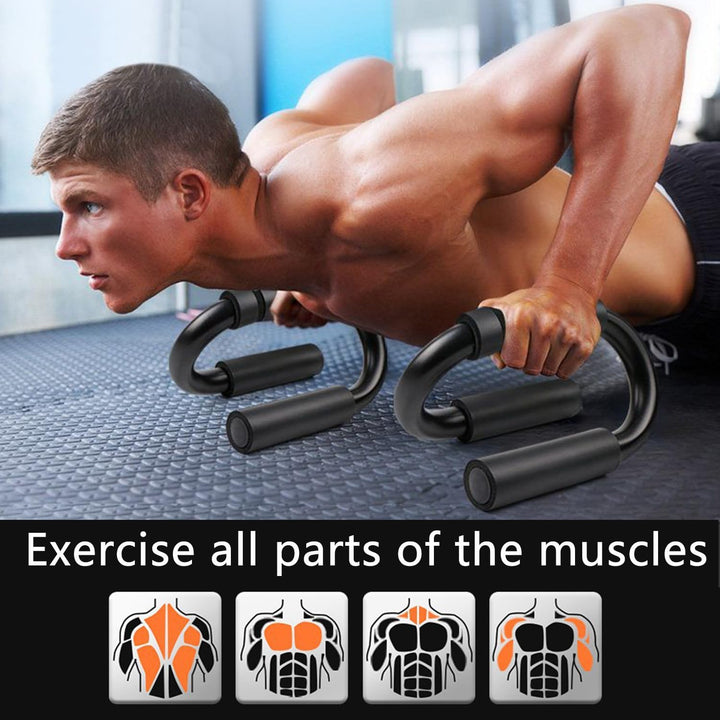 1 Paar Liegestützgriffe, Push Up Stand Bars, Pushup Handles Griffe, Mit Griff, Rutschfeste, Maximale