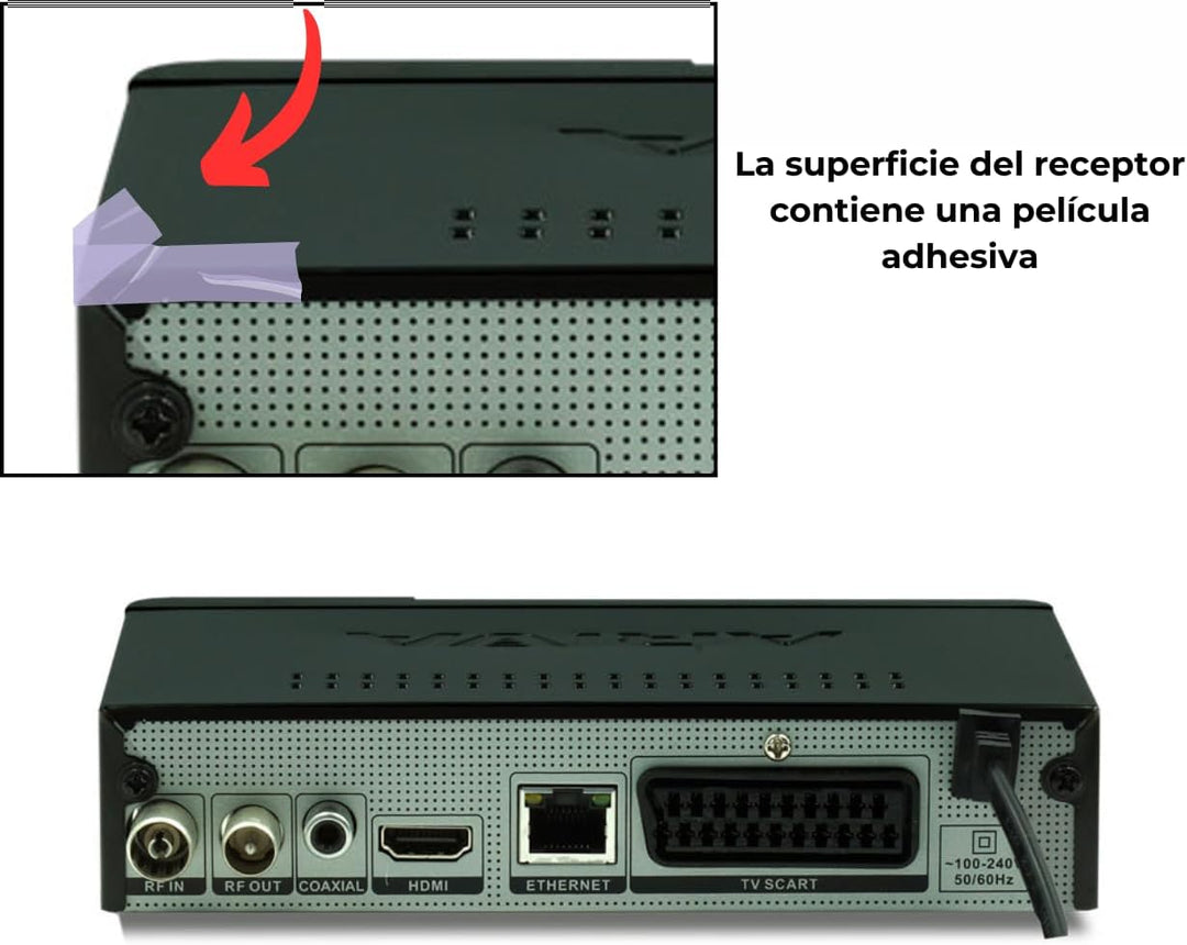 Ferguson Ariva T40 DVB-T2 HEVC H.265 10 Bit H.264 DVB-T HD Tuner Full HD HDMI SCART Ethernet LAN PVR