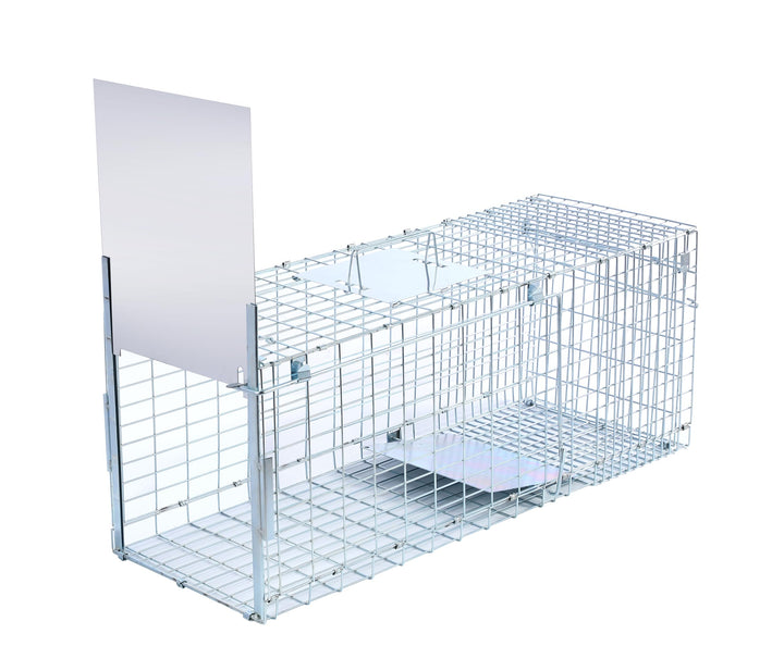 Elbe Safe Lebendfalle, Marderfalle, Katzefalle, Hundefalle, 80 x 29 x 32 cm, wetterfest, leicht zu r