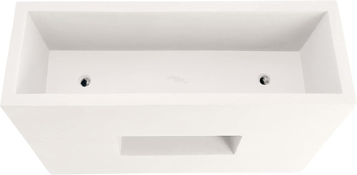 Pflanzwerk® Pflanzkübel Vista Sand 52x75x27cm *Frostbeständiger Blumenkübel* *UV-Schutz* *Qualitätsw