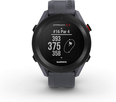 Garmin Approach S12, einfach zu bedienende GPS-Golf-Uhr, 42k+ vorinstallierte Plätze, Granitblau, 01