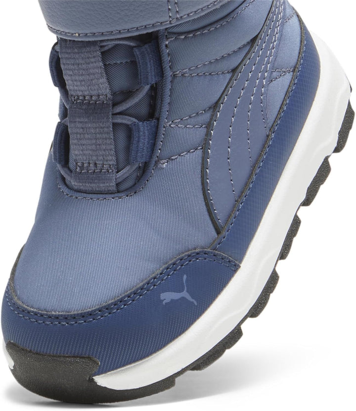 PUMA Unisex Kinder Evolve Boot Ac+ Inf Sneaker 21 EU Inky Blue Persisch Blau Puma Weiss, 21 EU Inky