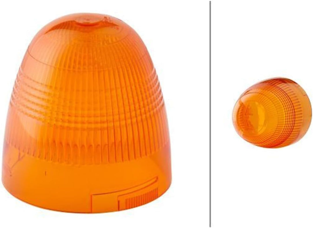 HELLA - Halogen-Rundumkennleuchte - KL Rotafix - 12V - gelb - Magnetbefestigung - Kabel: 2500mm - St