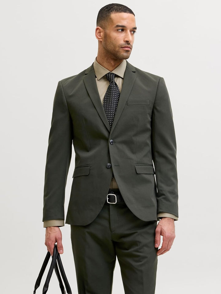 JACK & JONES Male Einreihiger Blazer JPRFRANCO Super Slim Fit Blazer 46 Rosin, 46 Rosin