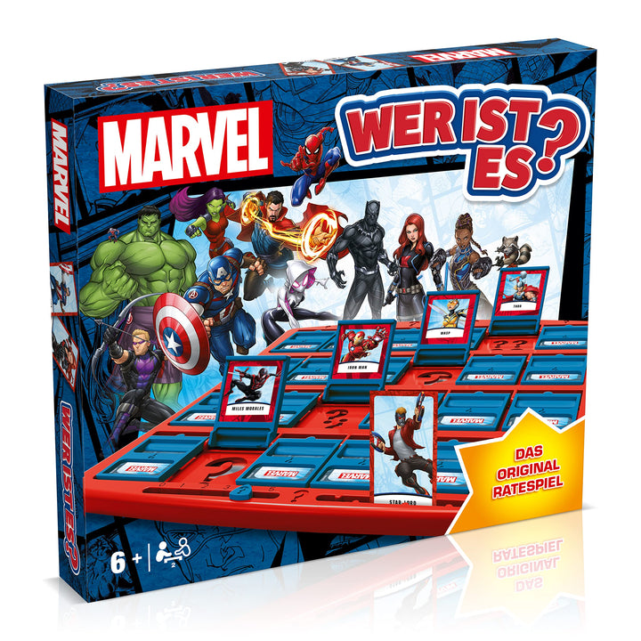 Winning Moves Wer ist es? Marvel Edition - Wer ist es Spiel Marvel Brettspiel für Kinder - Fanartike