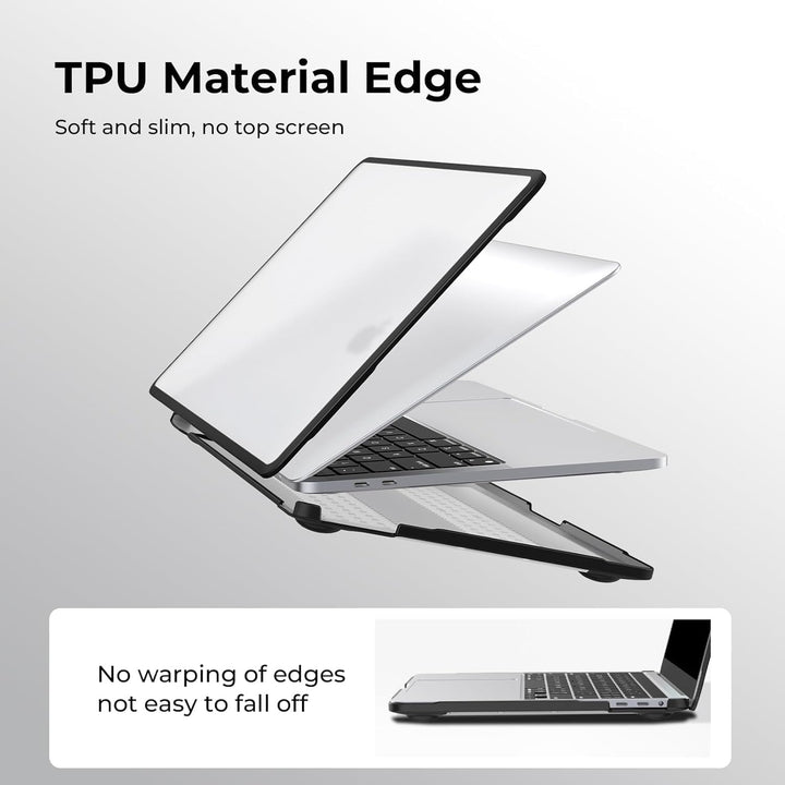 BlueSwan Hülle kompatibel für MacBook Pro 13 Zoll M2 M1 A2338 A2251 A2289 A2159 A1989 A1708 A1706, e