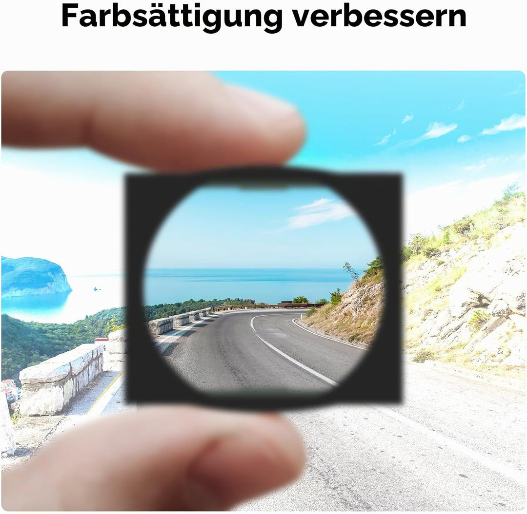 VIOFO CPL Zirkular-Polarisationsfilter für A119 V3/ Mini 2 / A129 Reihe Front/Rückscheibe Auto Kamer