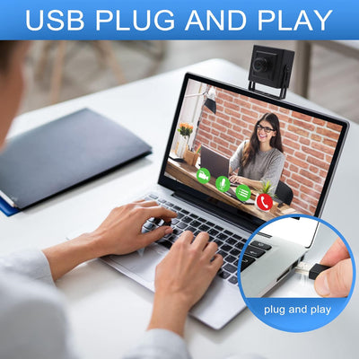 ELP 180 Grad Fisheye Objektiv Weitwinkel 1080P Mini Box Webcam USBFHD01M-BL180 USB Videokamera mit F