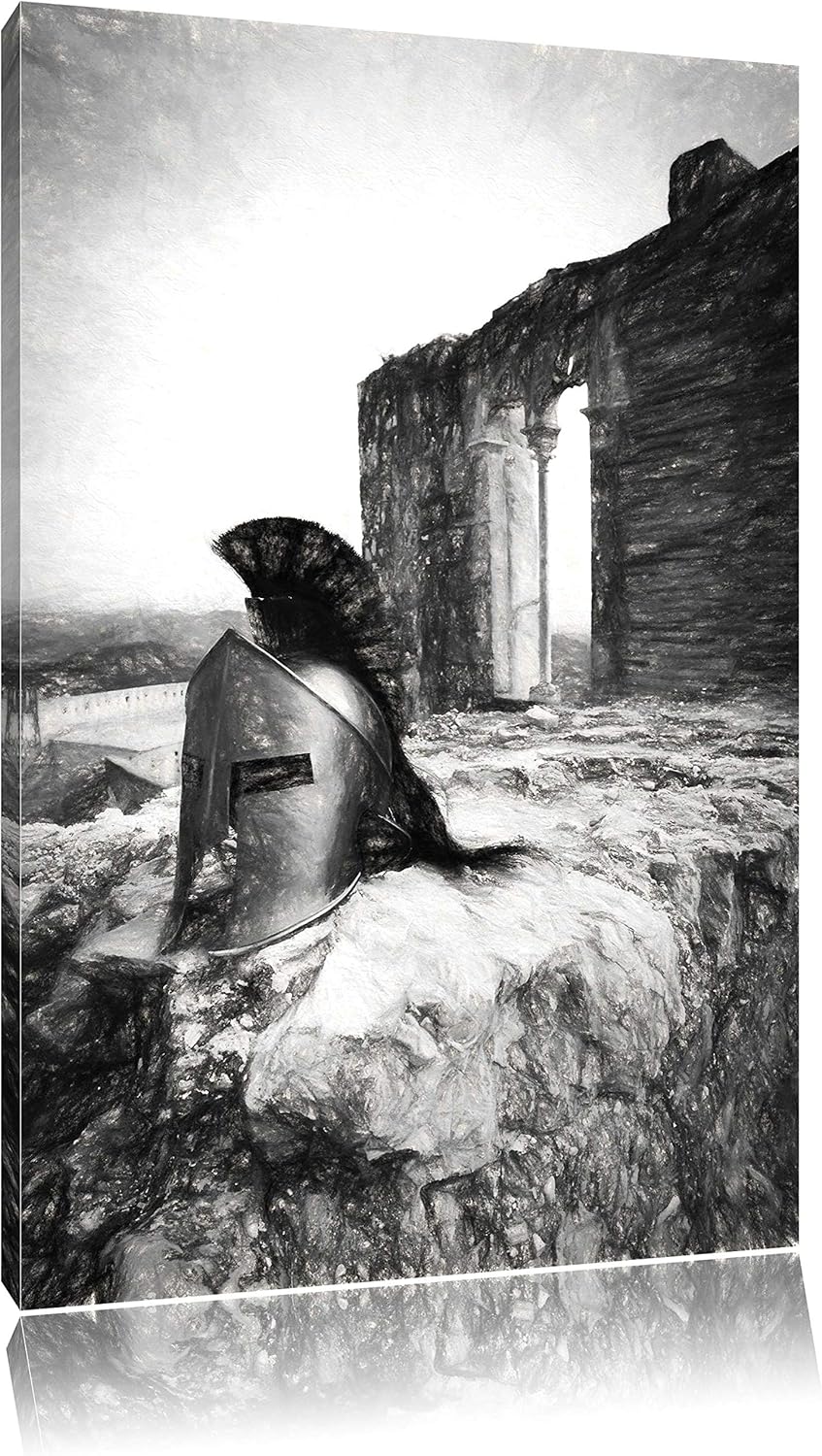 Pixxprint 300 The Movie Kohle Effekt, Format: 100x70 auf Leinwand, 100x70