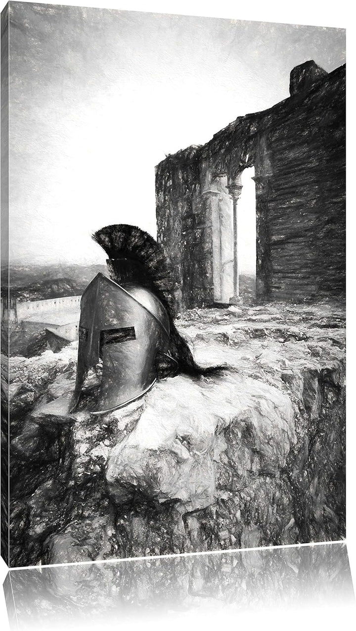 Pixxprint 300 The Movie Kohle Effekt, Format: 100x70 auf Leinwand, 100x70