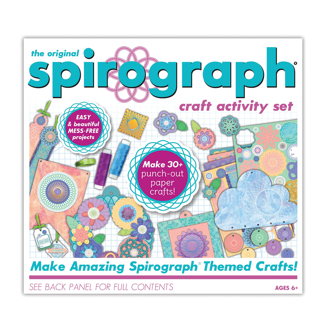 Silverlit - Spirograph Aktivitätskoffer, kreatives Freizeit-6 Jahre, 1031Z