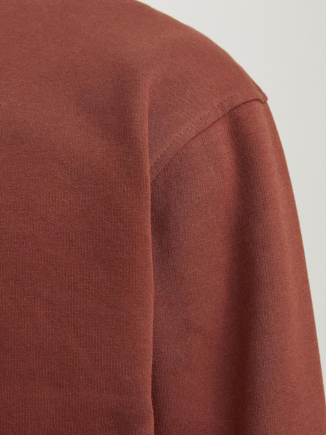 JACK & JONES Herren Jorvesterbro Sweat Crew Neck Noos Sweatshirt XS Brandy Brown, XS Brandy Brown