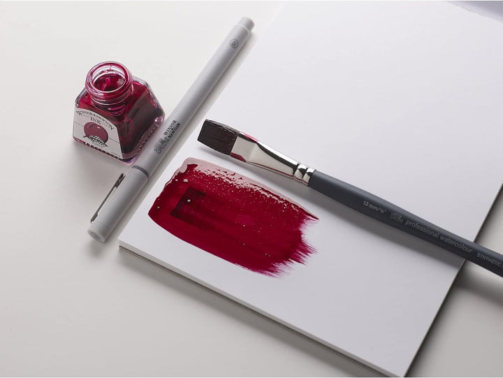 Winsor &amp; Newton 6661547 Bristol Zeichenpapier im Block - 20 Blatt DIN A2, 250g/m², kopfgeleimt, stra
