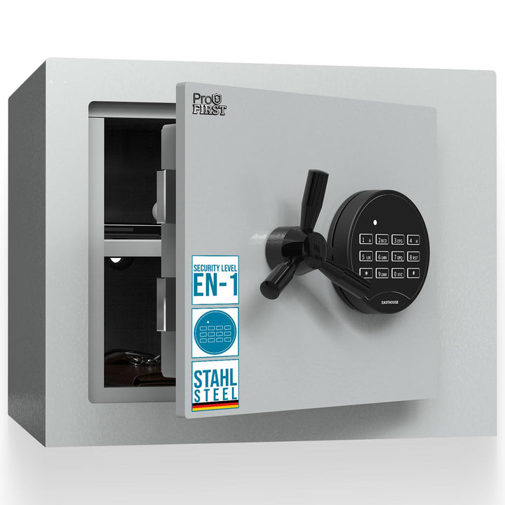 Profirst Wertschutzschrank Fortress 30 EN1 Elektronikschloss Notbestromung möglich Feuerfalz Stahl 1