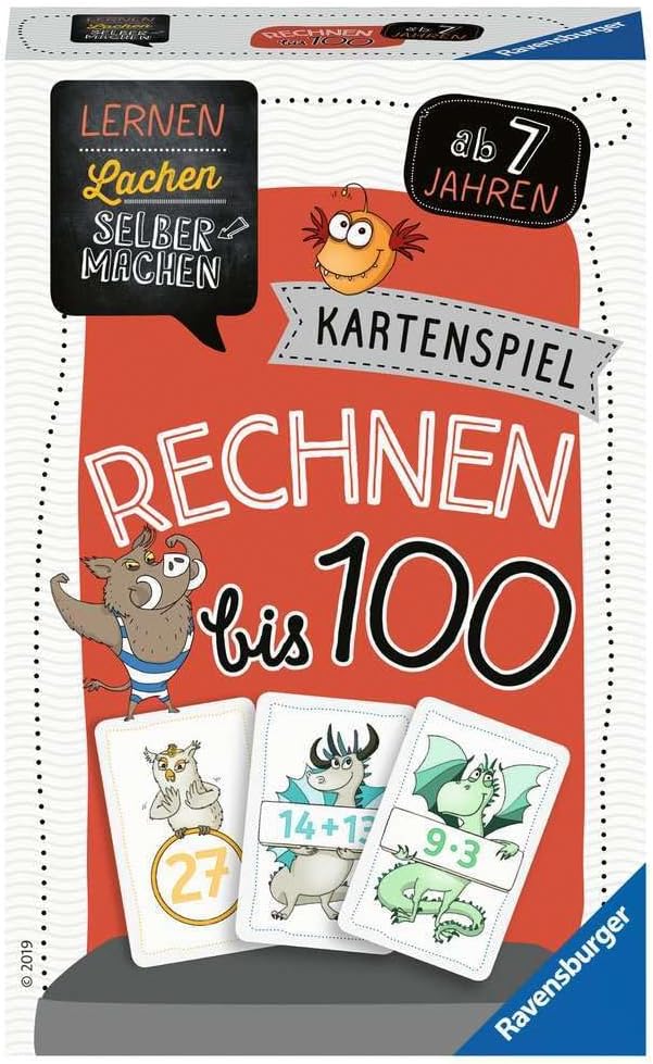 Ravensburger 80349 - Lernen Lachen Selbermachen & 80660 - Lernen Lachen Selbermachen: Rechnen bis 10