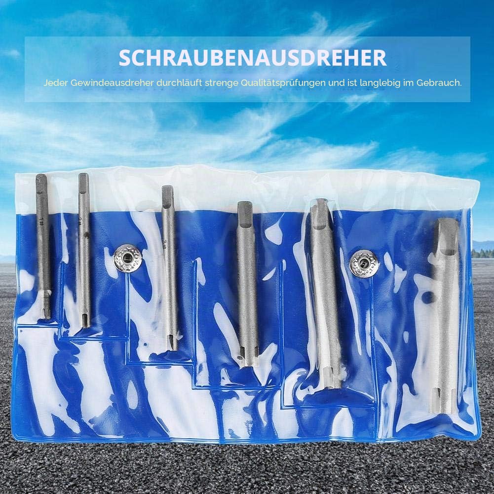 Gebrochener Gewindebohrer aus Schnellarbeitsstahl Gebrochener Schraubenabzieher Schraubenabzieher A