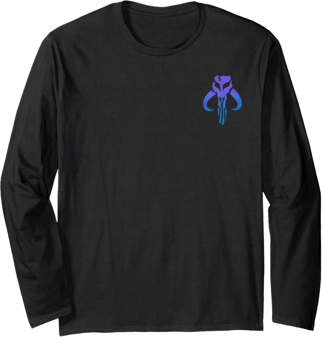 Star Wars Mando Logo Langarmshirt