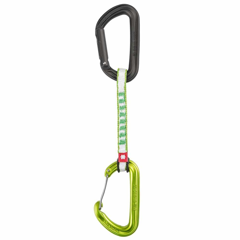 Ocun Hawk QD Combi DYN 11 5-Pack Expressset Expressschlingen Green Straight Gate/Wire Gate 10 cm, Gr