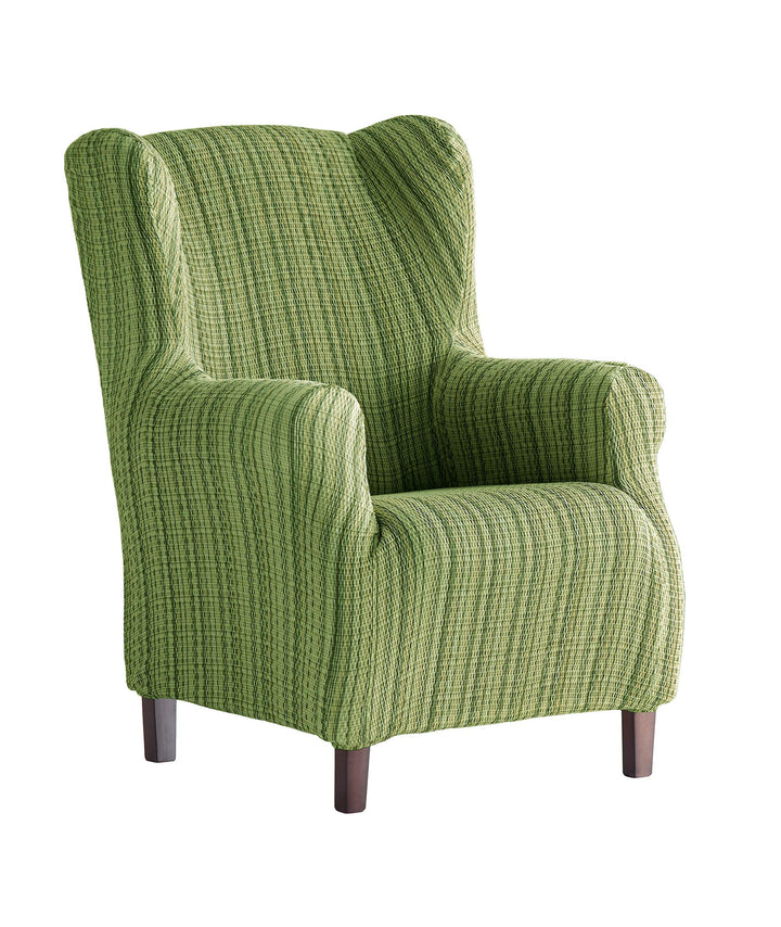 Martina Home Sesselhusse, elastisch Ohrensessel 33x42x8 cm grün Ohrensessel Grün, Ohrensessel Grün