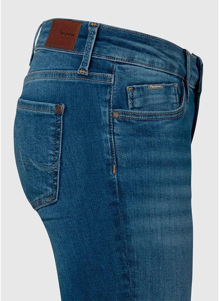 Pepe Jeans Damen Jeans Piccadilly 25W / 32L Blue (Denim-gv9), 25W / 32L Blue (Denim-gv9)