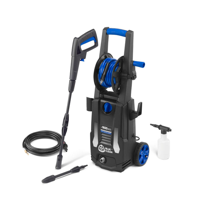 AR Blue Clean Hochdruckreiniger e-1600 HRD mit Rohrreinigersonde (1600 W, 125 bar, 420 l/h) 125 bar
