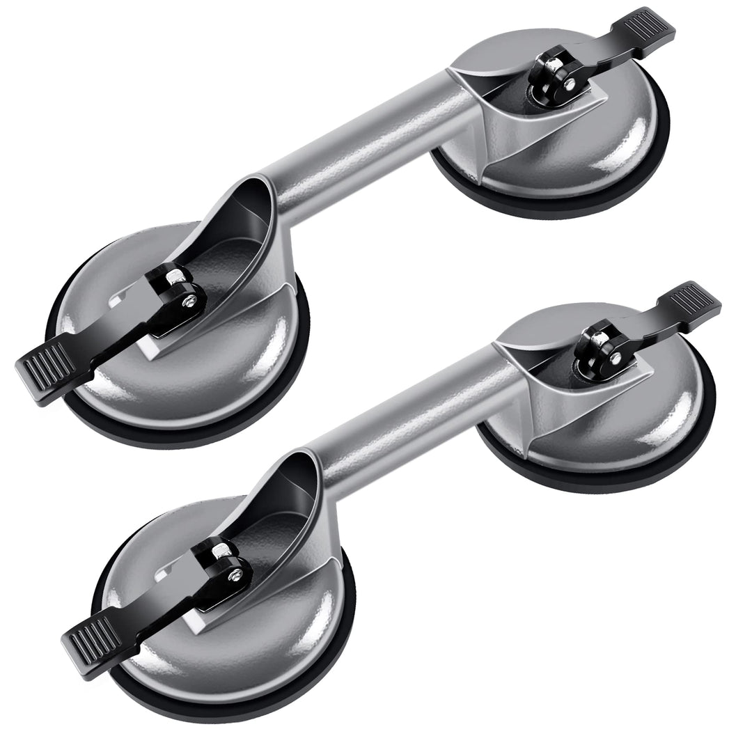 Forever Speed 2x Saugheber Aluminium Saugnapf Fliesen Suction Lifters Glass Suction Vacuum Lifter 12