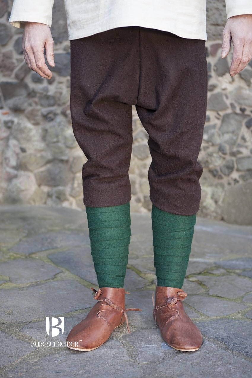 Burgschneider Herren Wikinger Hose Mittelalter Gewandung Fenris Woll-Mischgewebe - frühmittelalterli