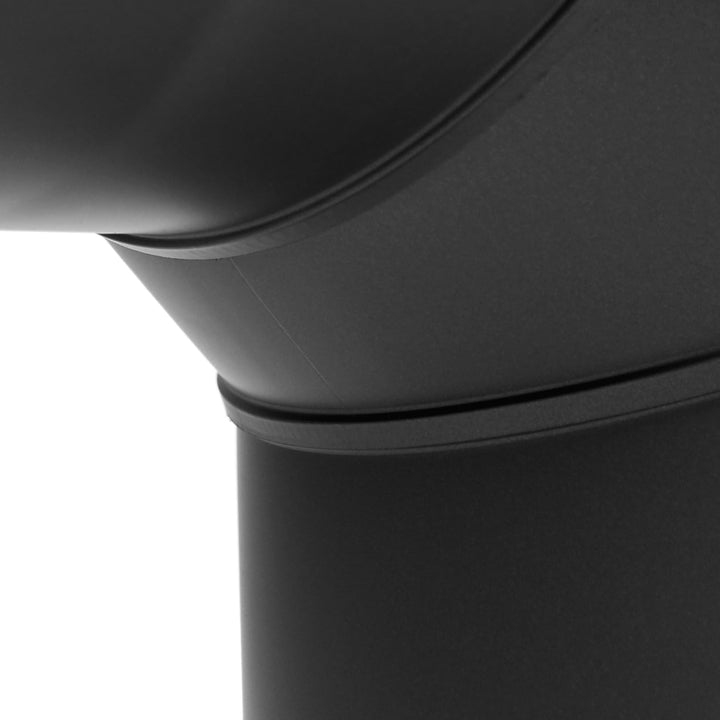 raik Rauchrohrbogen/Ofenrohrbogen 90° Coltherm Doppelwandig mit Isolierung Durchmesser 150 mm mit Re